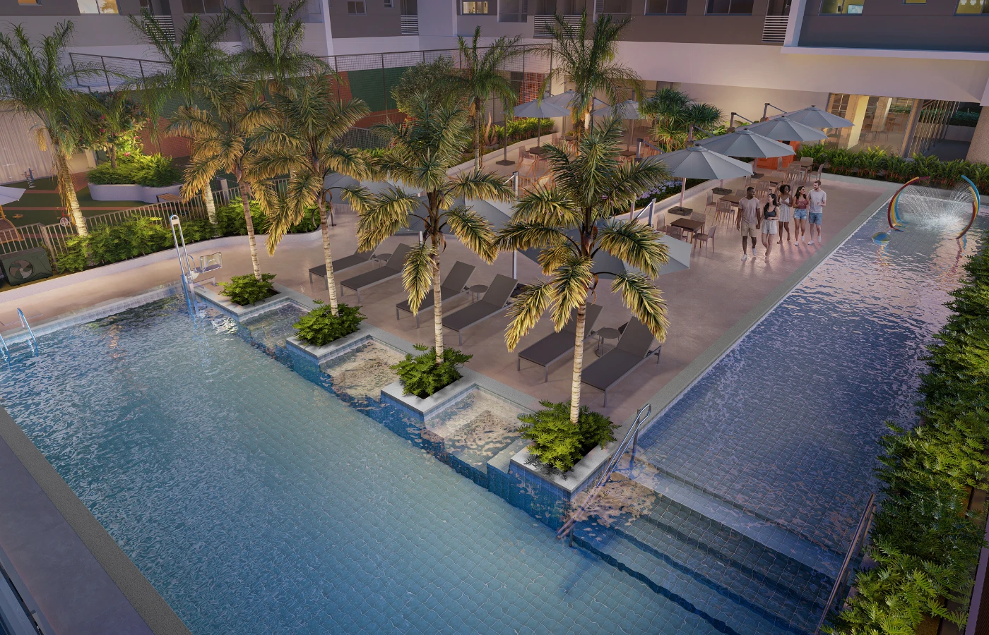 Piscina Noturna Serena